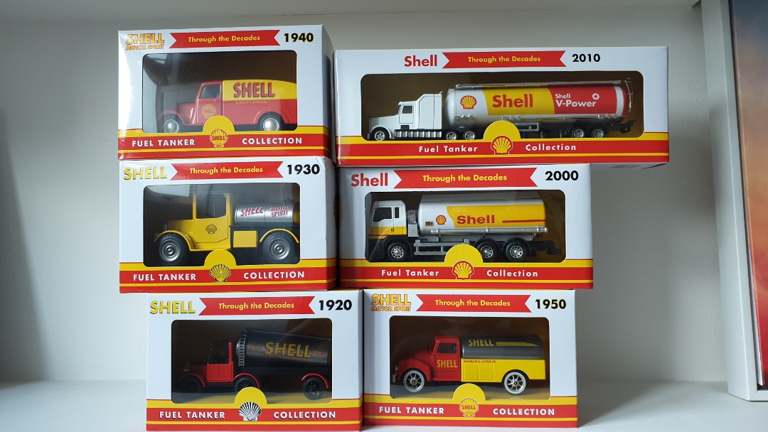 Shell fuel trucks collectibles - whole collection, Hobbies & Toys, Toys ...