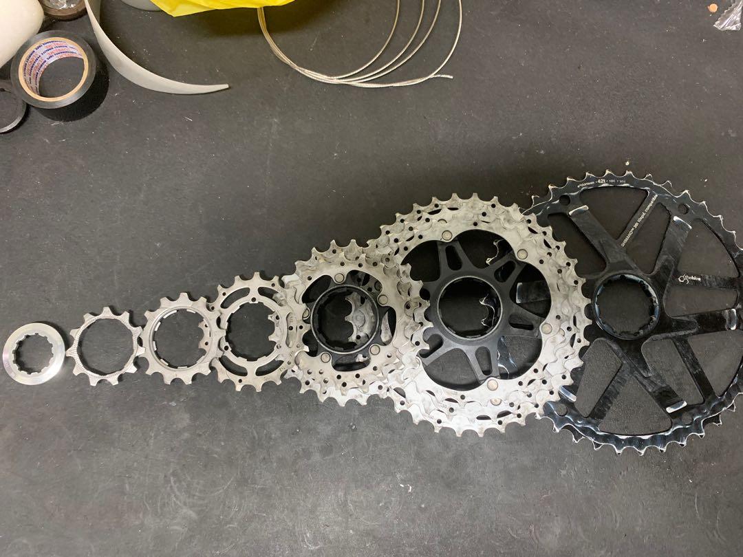 Shimano deore XT CS M771-10 cassette, Sports Equipment, Bicycles ...