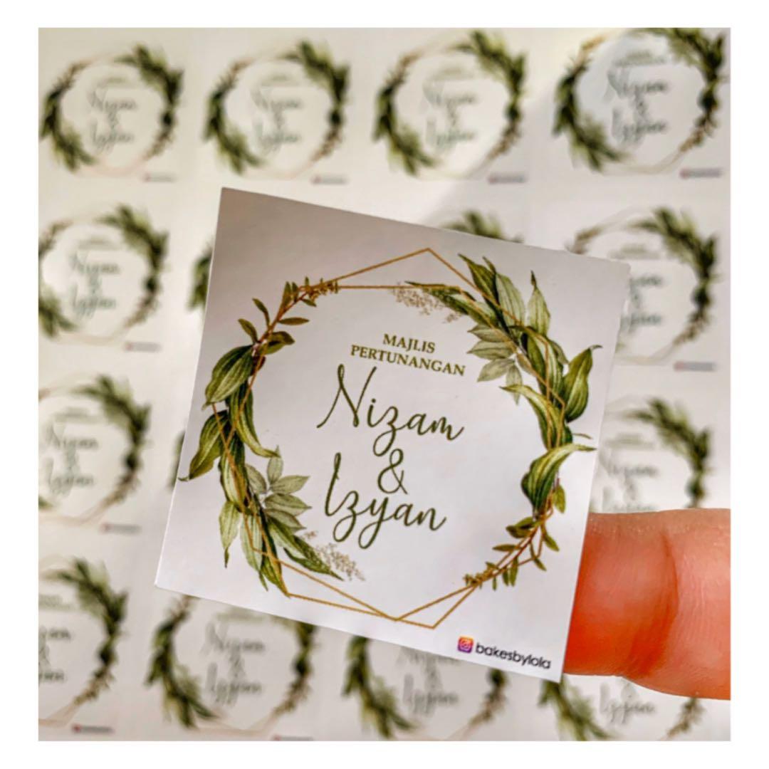 STICKER Hobbies & Toys, Stationery & Craft, Handmade Craft on