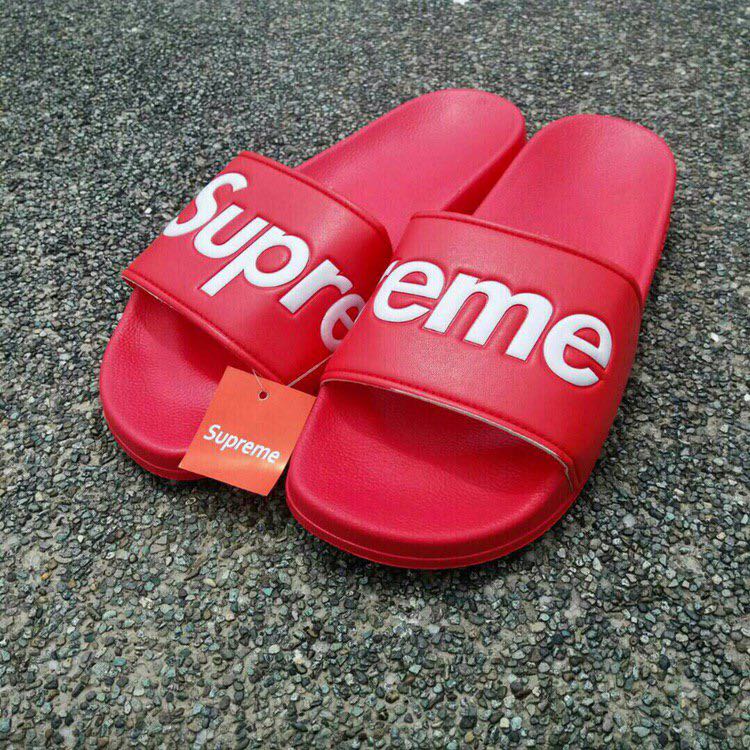 supreme flip flops real