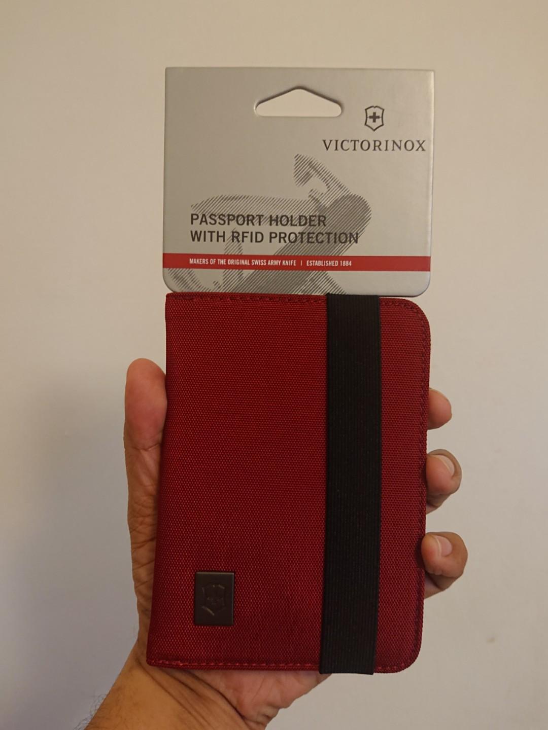 VictorinoX Passport Holder (RFID), Everything Else on Carousell