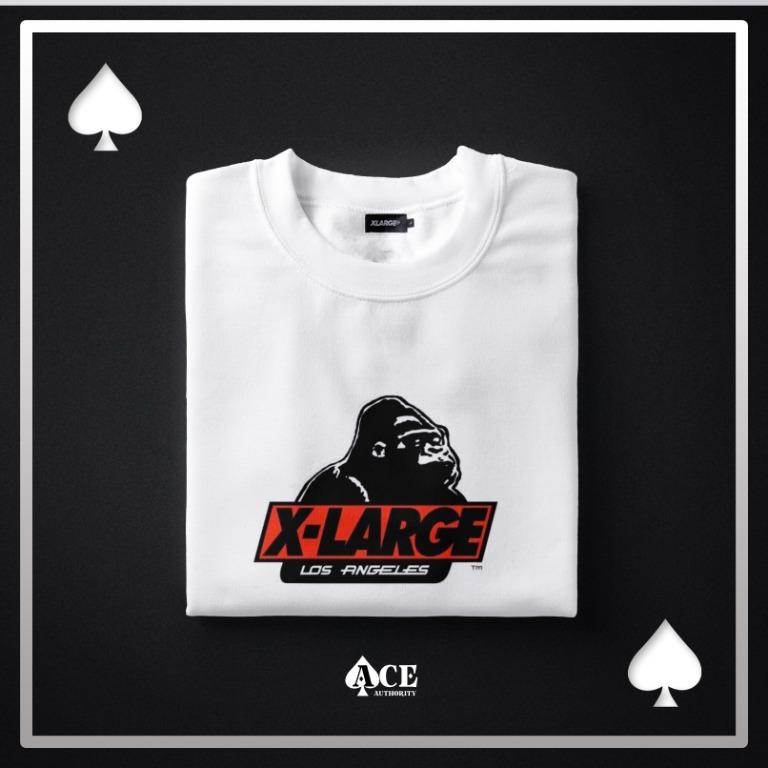 X Large Og Gorilla Logo Tee White Men S Fashion Clothes Tops On