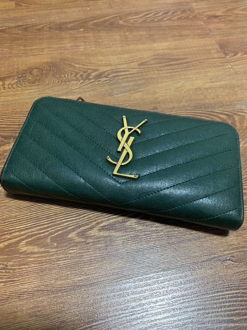YSL Long Wallet, Luxury, Bags & Wallets, Wallets on Carousell
