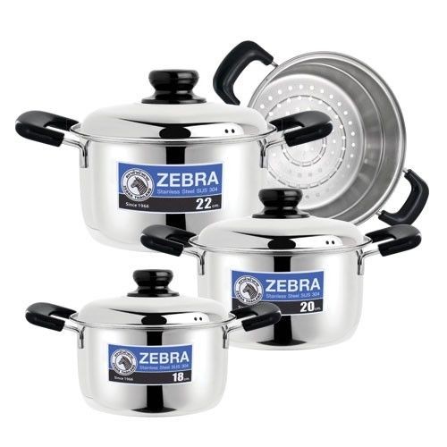 Zebra Cookware Set Kitchen Appliances On Carousell