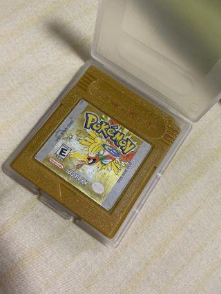 Pokemon Gold Gameboy Cartridge
