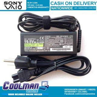 Genuine 65W for Sony Vaio 19.5V 3.3A VGP-AC19V43 Laptop AC Adapter Charger
