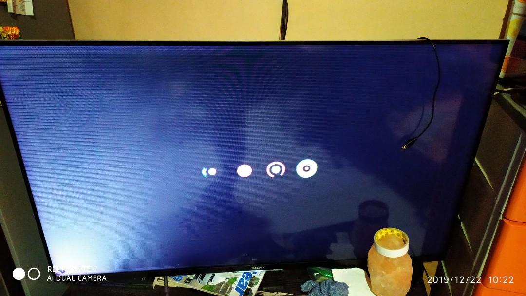 50inch sony bravia android tv damaged lcd