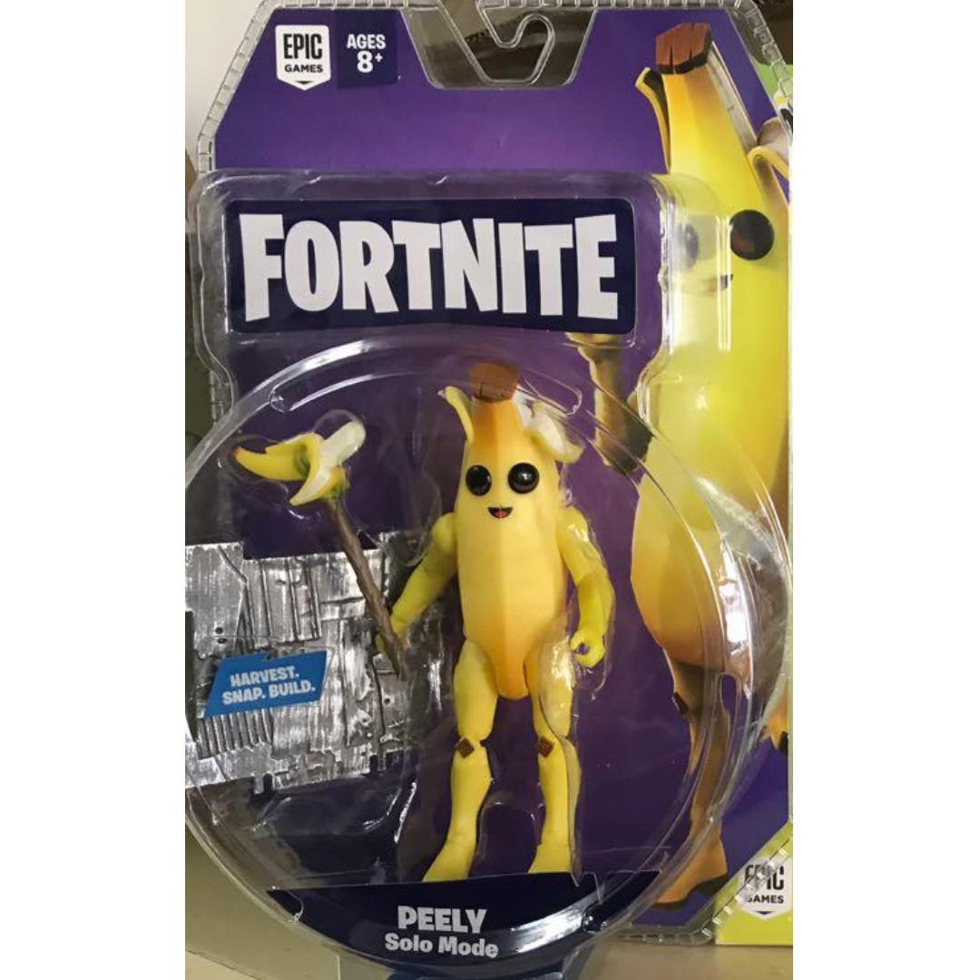 全新現貨細蕉香蕉人3 5 Fortnite Peely Action Figure 可動人偶 Toys Games Toys On Carousell