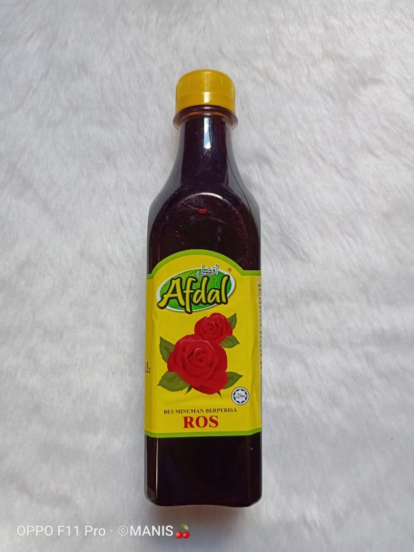 Air Kordial Jenama Afdal / Afdal Brand, Food & Drinks, Beverages on ...