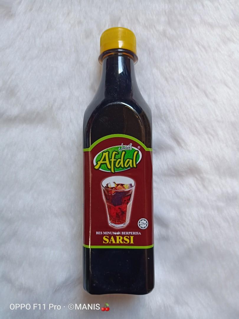 Air Kordial Jenama Afdal / Afdal Brand, Food & Drinks, Beverages on ...