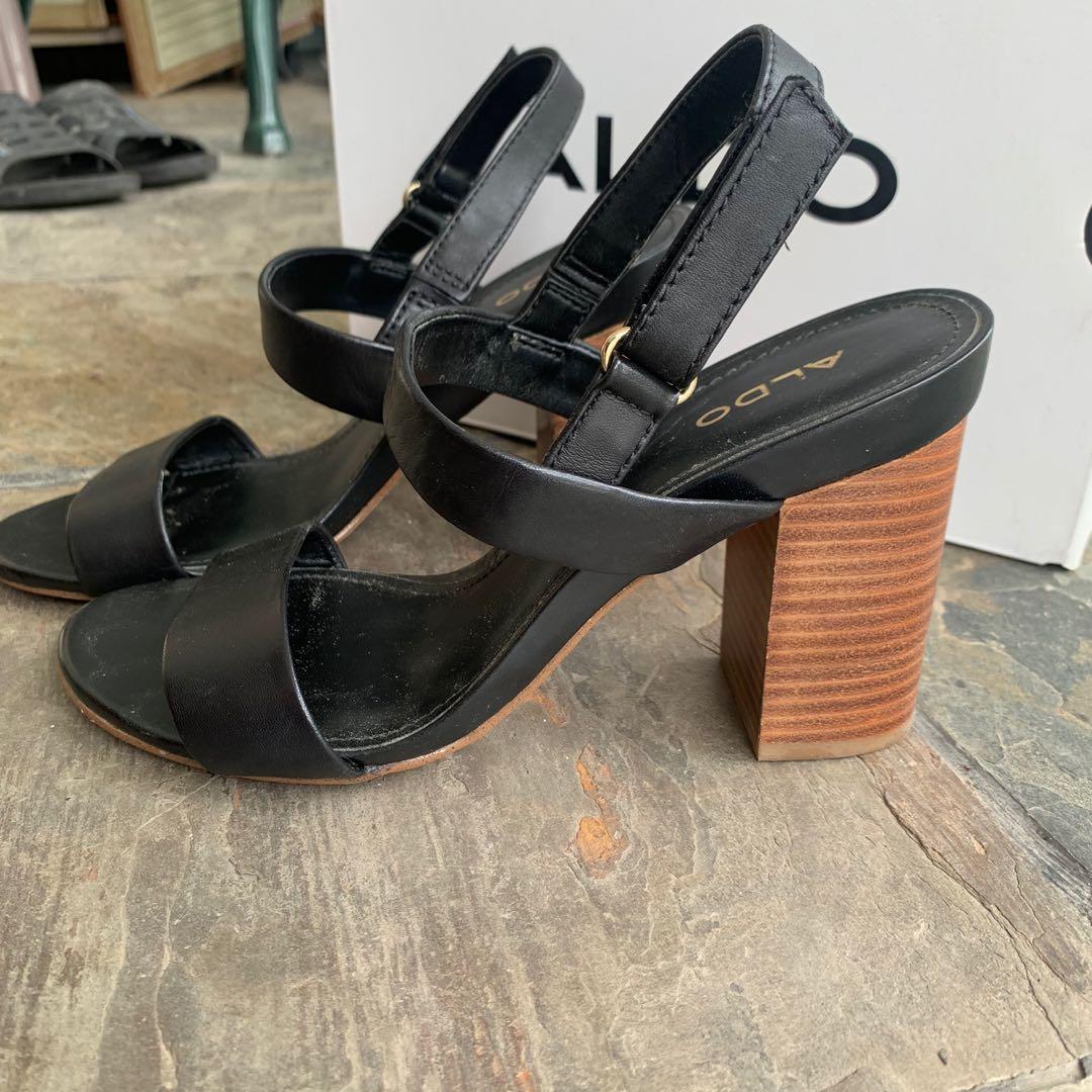 Aldo wooden heels new arrivals