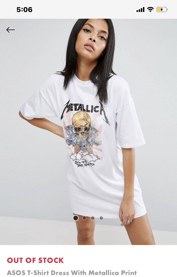 metallica dress shirt