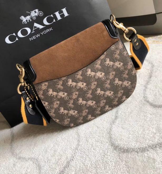 Authentic coach kat saddle bag 88249 88236 sling bag Crossbody bag