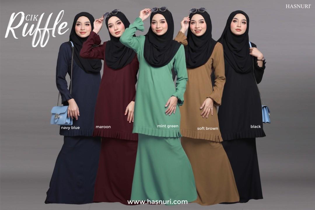 Baju Kurung Plain Murah Women S Fashion Clothes Others On Carousell
