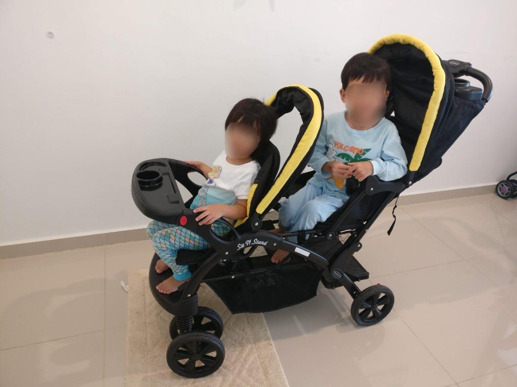 bumblebee double stroller