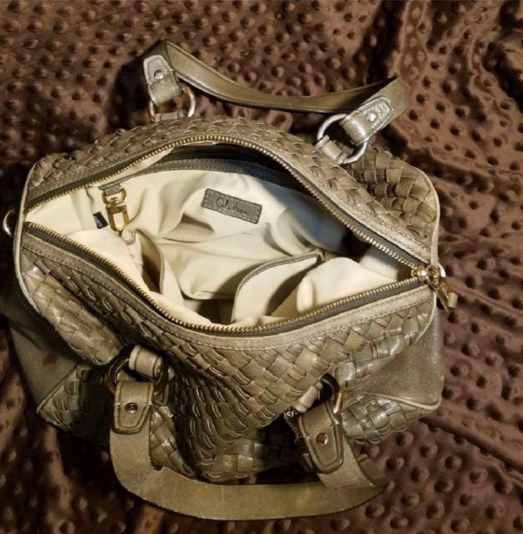 Cole haan jade discount leather hobo bag