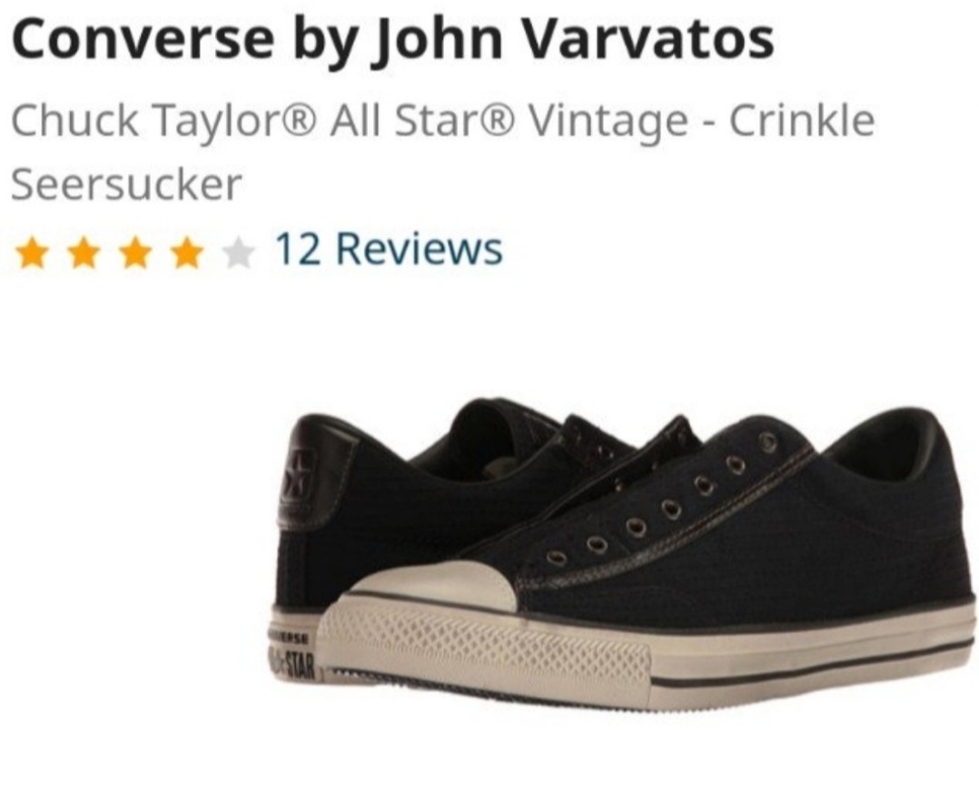 converse by john varvatos seersucker slip