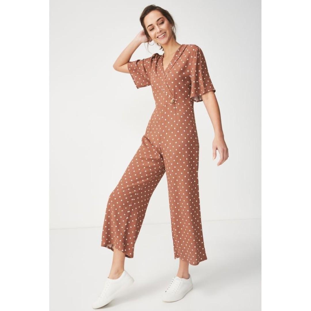 COTTON ON POLKA JUMPSUIT