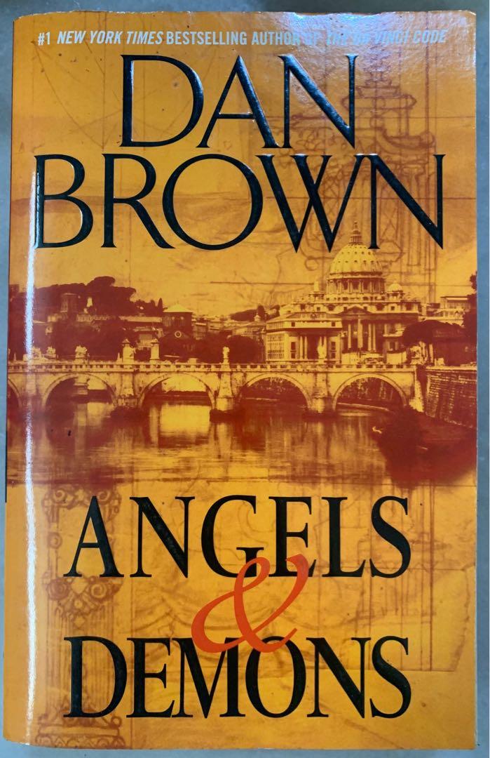 Dan Brown S Angels Demons Books Stationery Books On Carousell