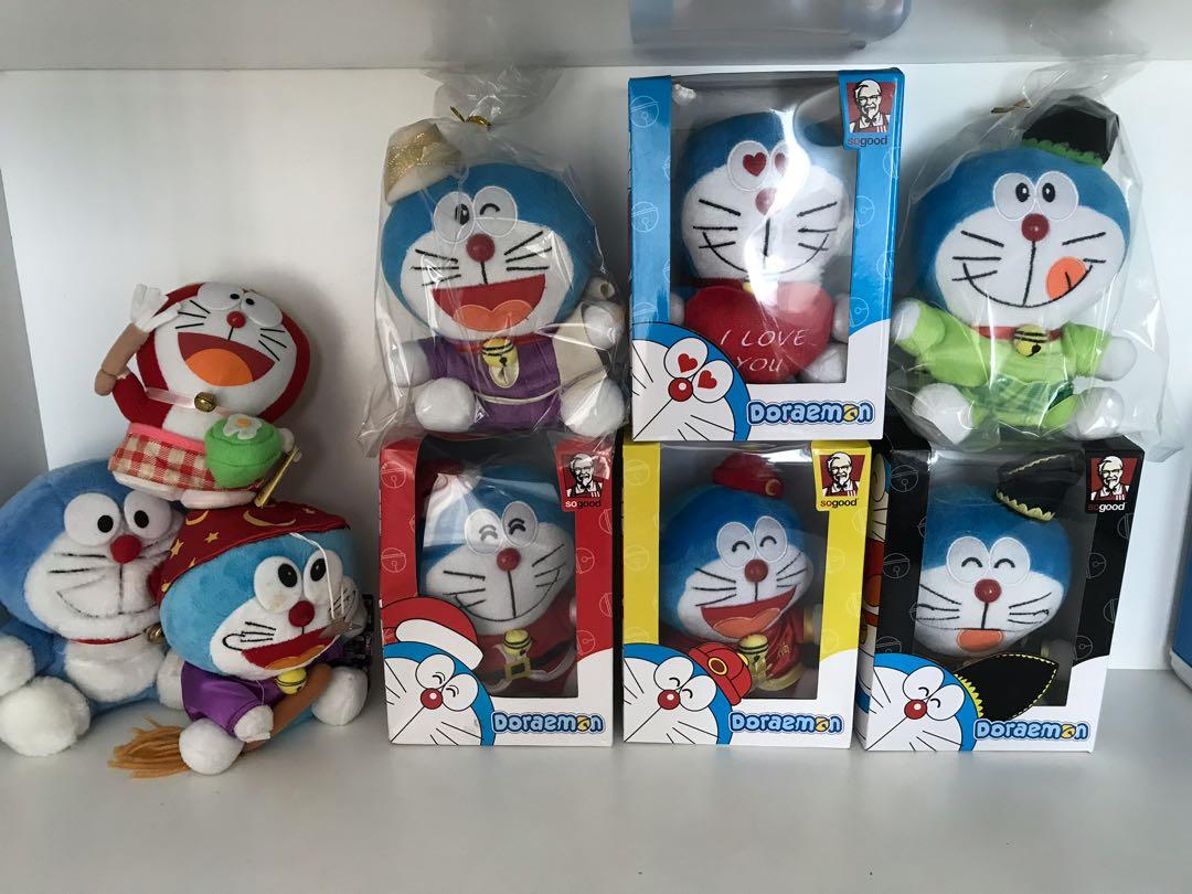 Doraemon (Category: Plushies & Soft Toys) located in Ipoh. Submitted by kittylovebeh (Listing ID 268914465, Image 1). Description: Take all in the picture for Rm100.