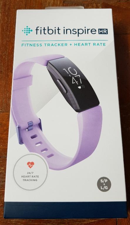 Fitbit Inspire HR Fitness Tracker Purple Mobile Phones Gadgets Wearables Smart Watches on Carousell