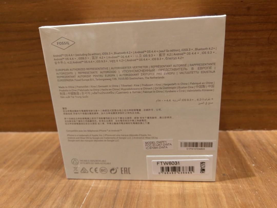 Fossil ftw6031p outlet