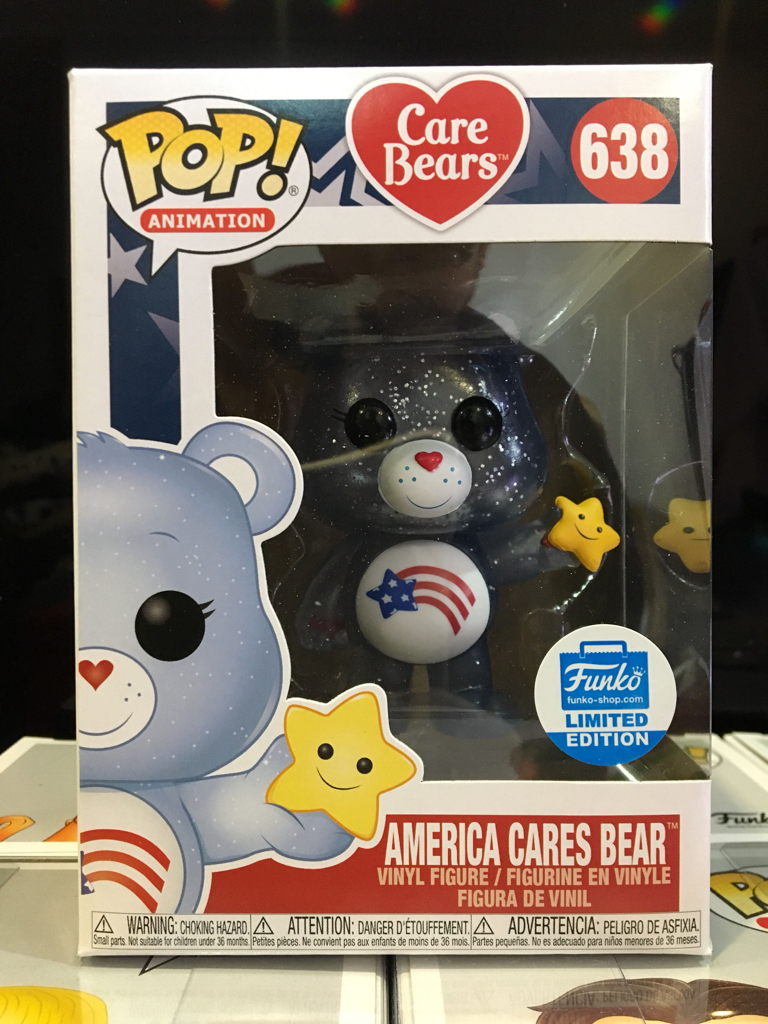 america cares bear funko pop