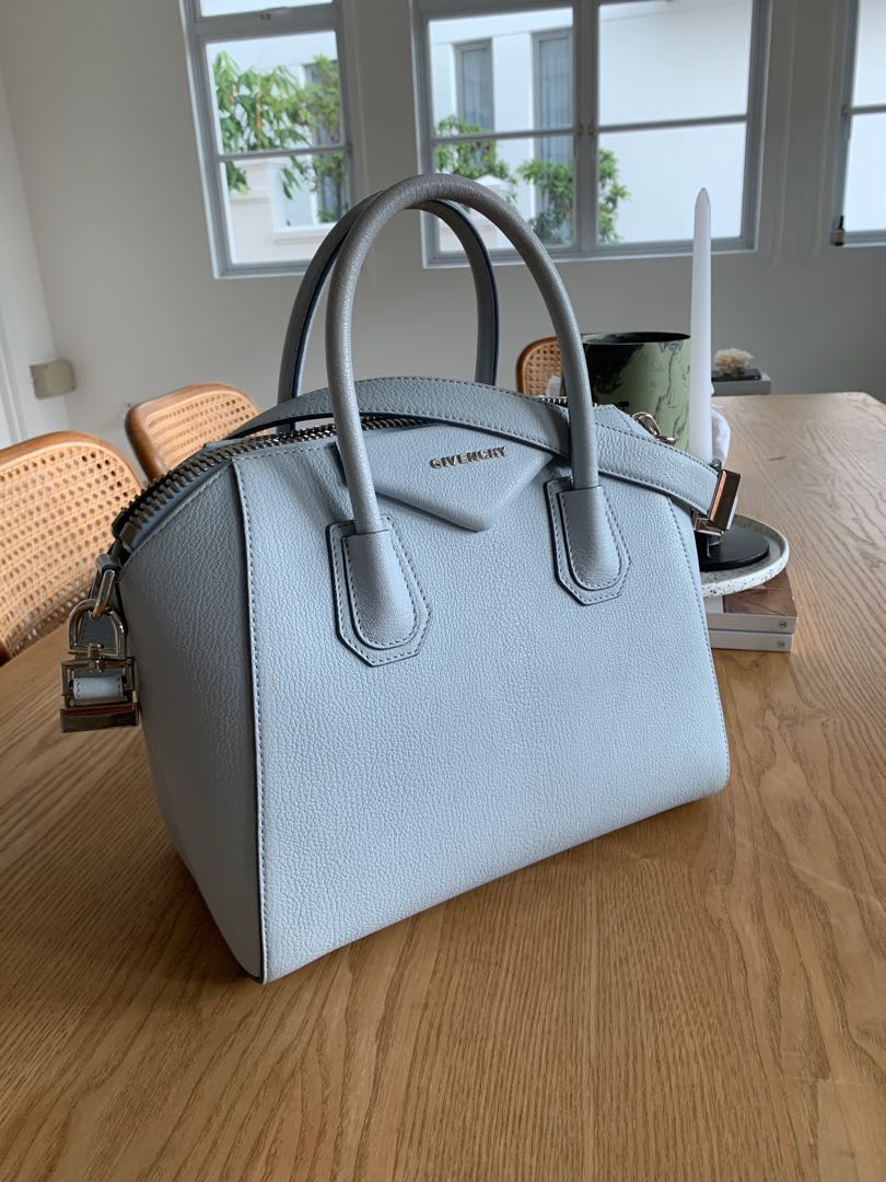 Givenchy Antigona Small Ice Blue, Women's Fashion, Bags & Wallets, Shoulder  Bags on Carousell