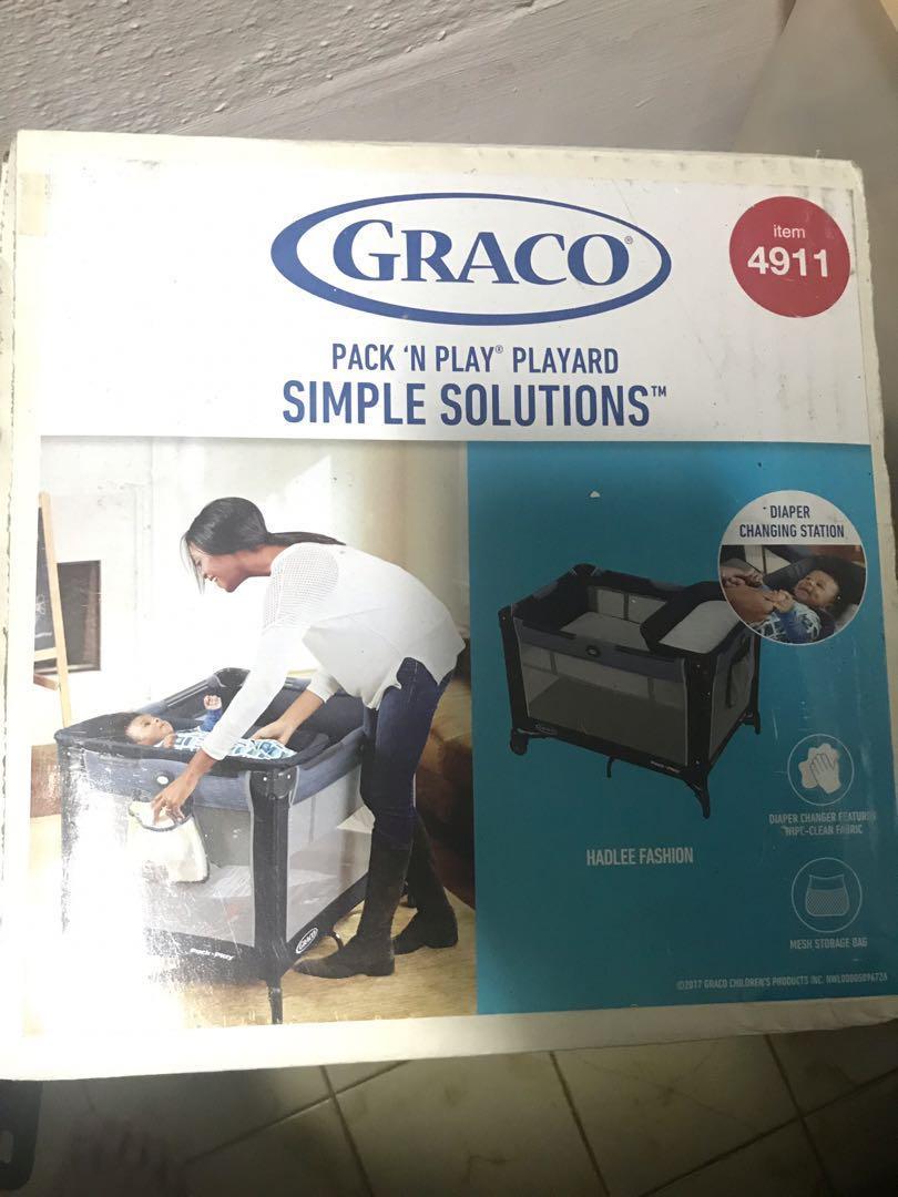 Graco pack and play cot, Babies & Kids, Baby Nursery & Kids Furniture ...