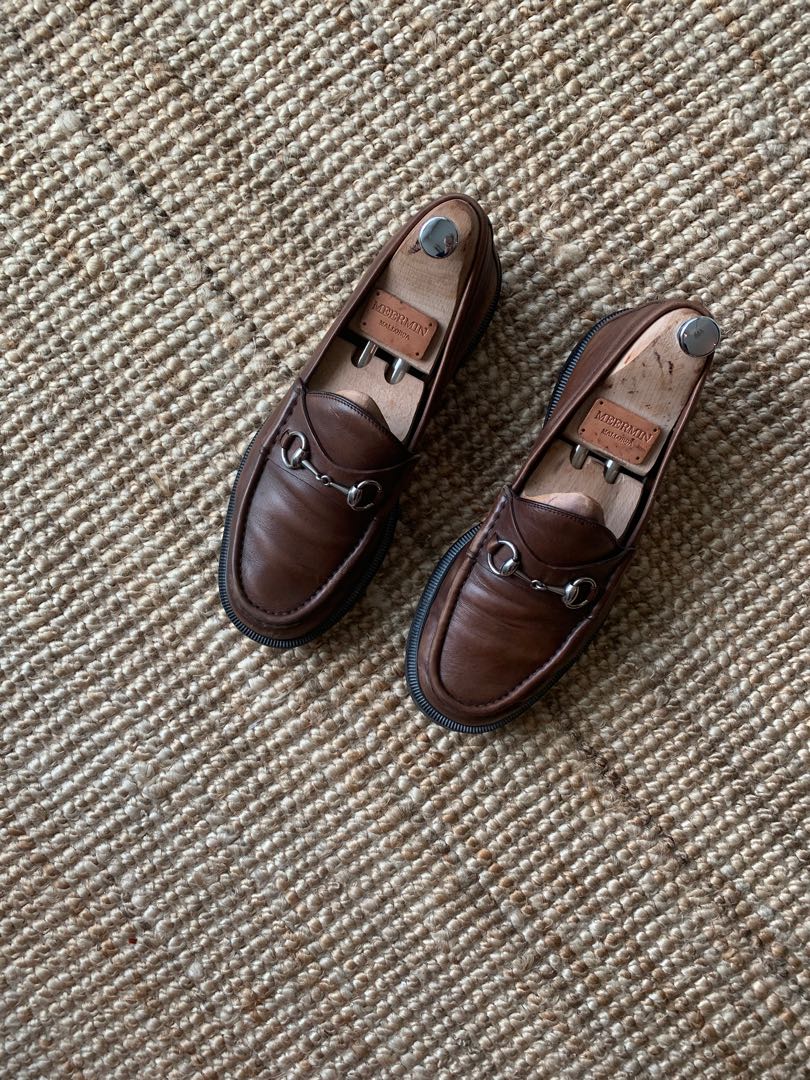 gucci loafers thick sole