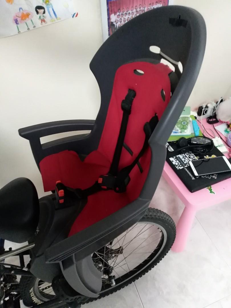Hamax Smiley bicycle child seat, Sports Equipment, Bicycles & Parts ...