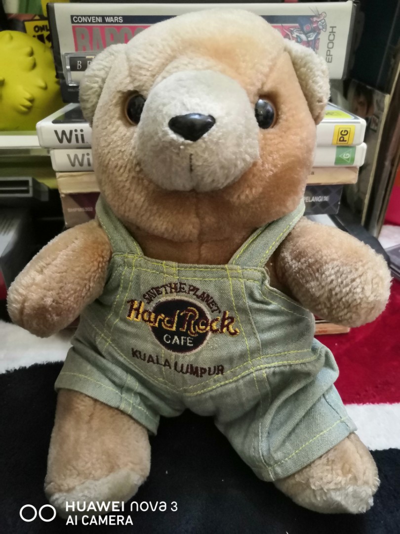 Hard rock cafe teddy bear collection clearance