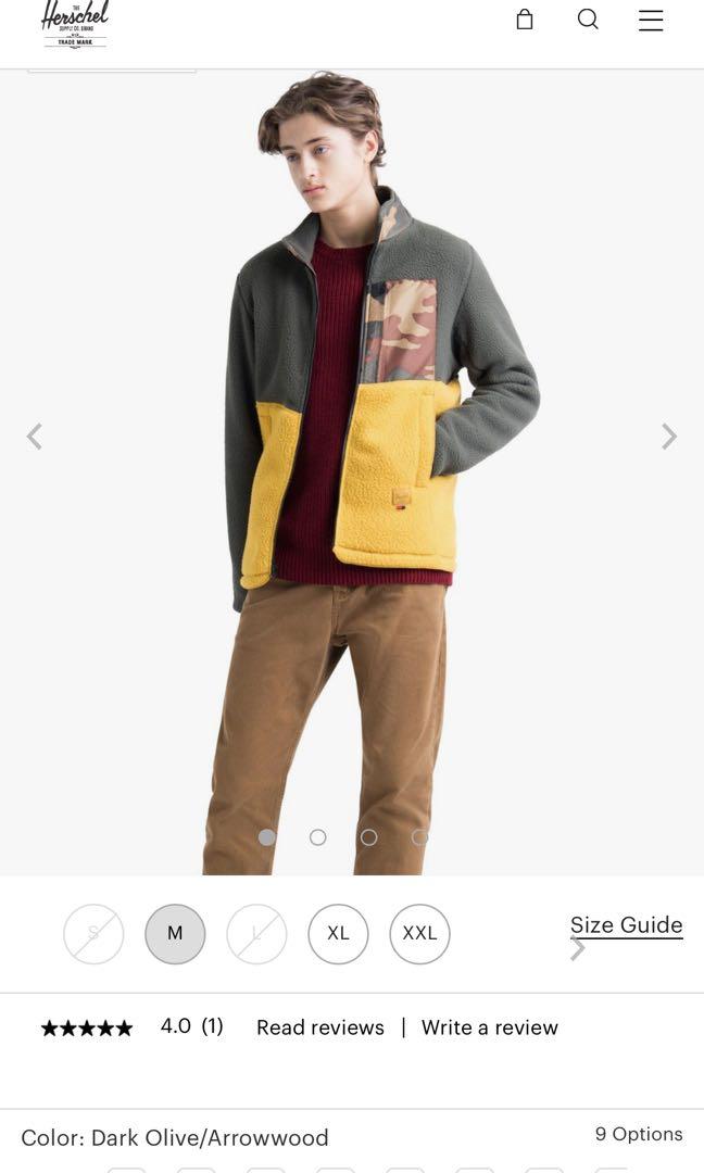 Herschel fleece zip up hotsell