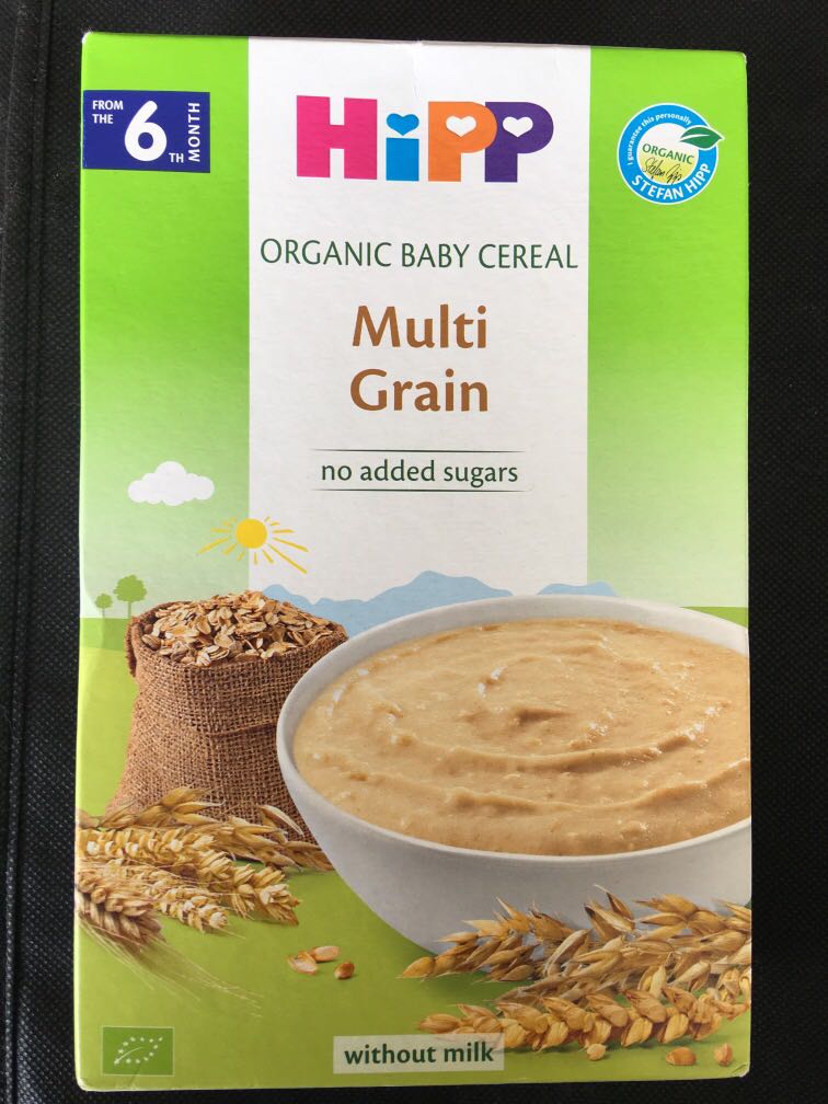 Hipp Organic Baby Cereal Multi Grain, Babies & Kids, Nursing & Feeding