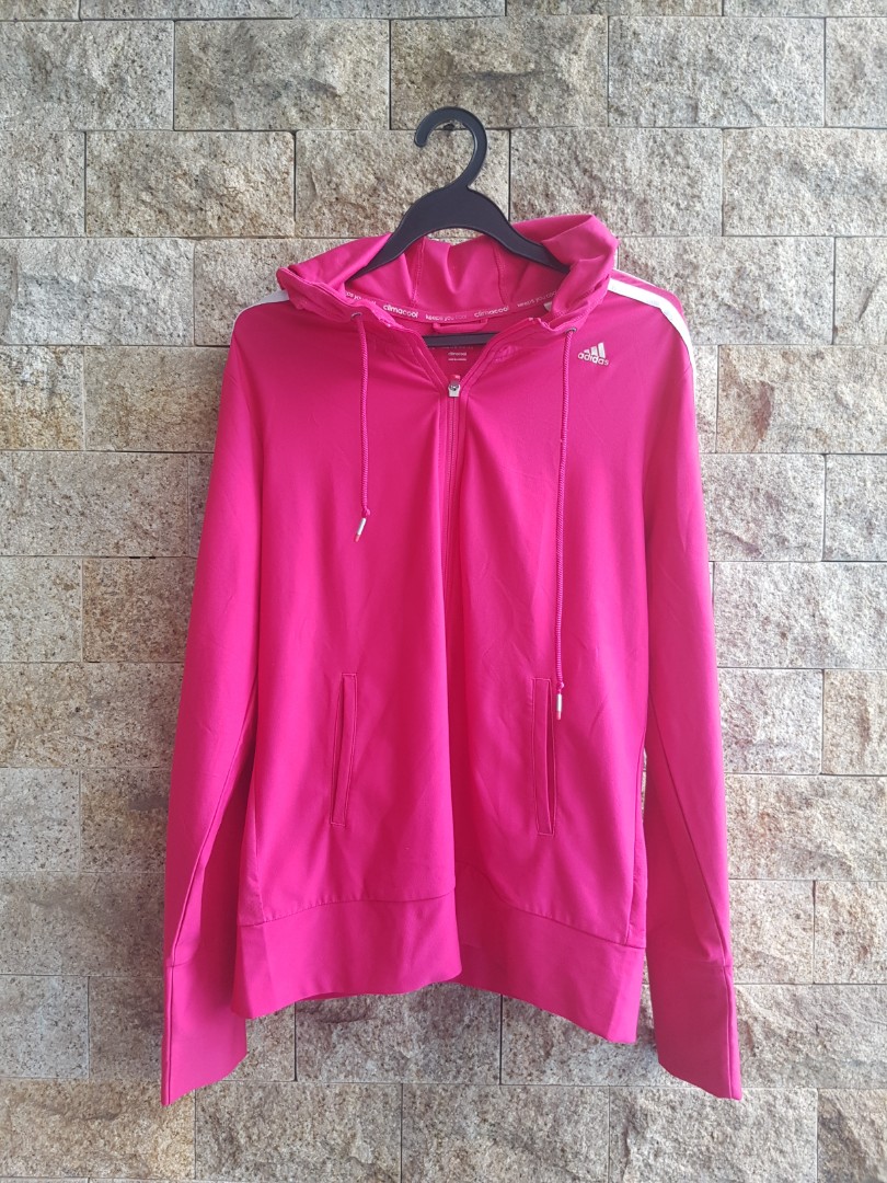 hot pink adidas outfit