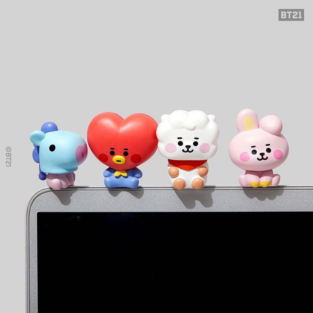 [HTB/PO] BT21 x Royche x line friends BABY BT21 MONITOR FIGURE, Hobbies ...