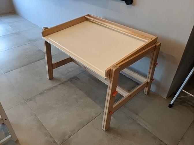 Ikea Flisat Kids Drawing Table Furniture Tables Chairs On Carousell With this sticker set made of chalkboard foil, your childrens table ikea lätt becomes a play table and chalkboard in the childrens room. carousell