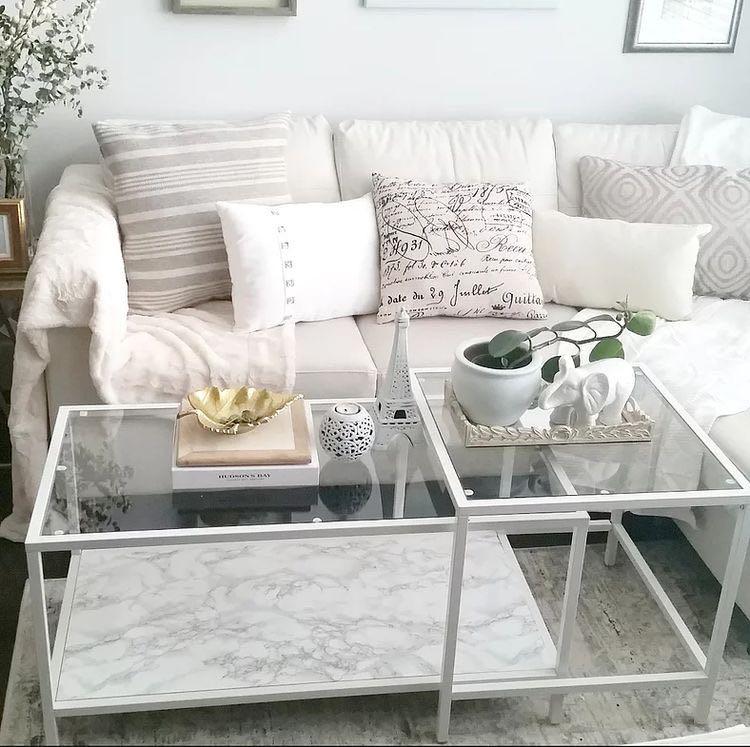 Ikea Vittsjo Coffee Table In White Furniture Tables Chairs On Carousell