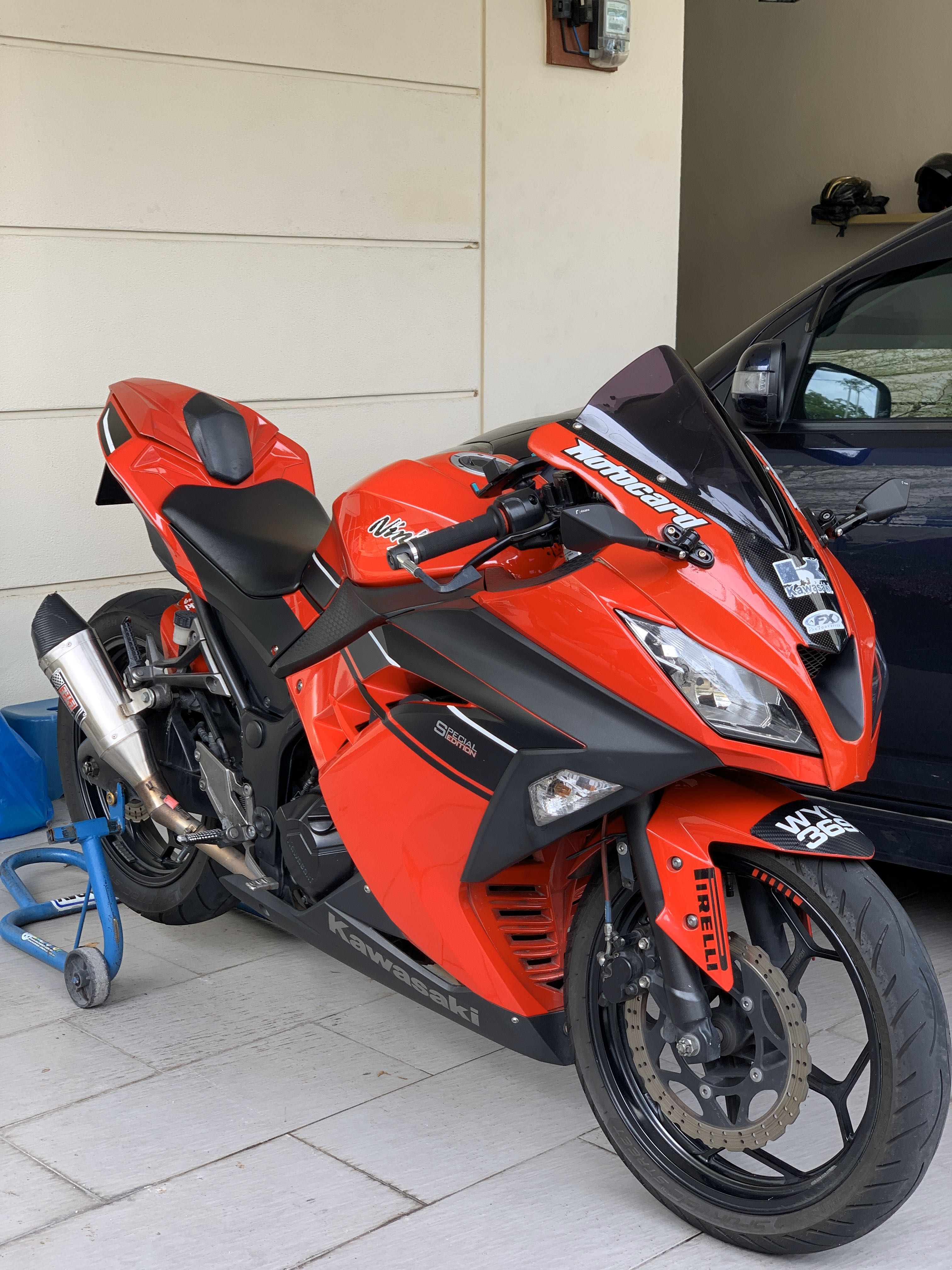 Kawasaki z online 250 fx