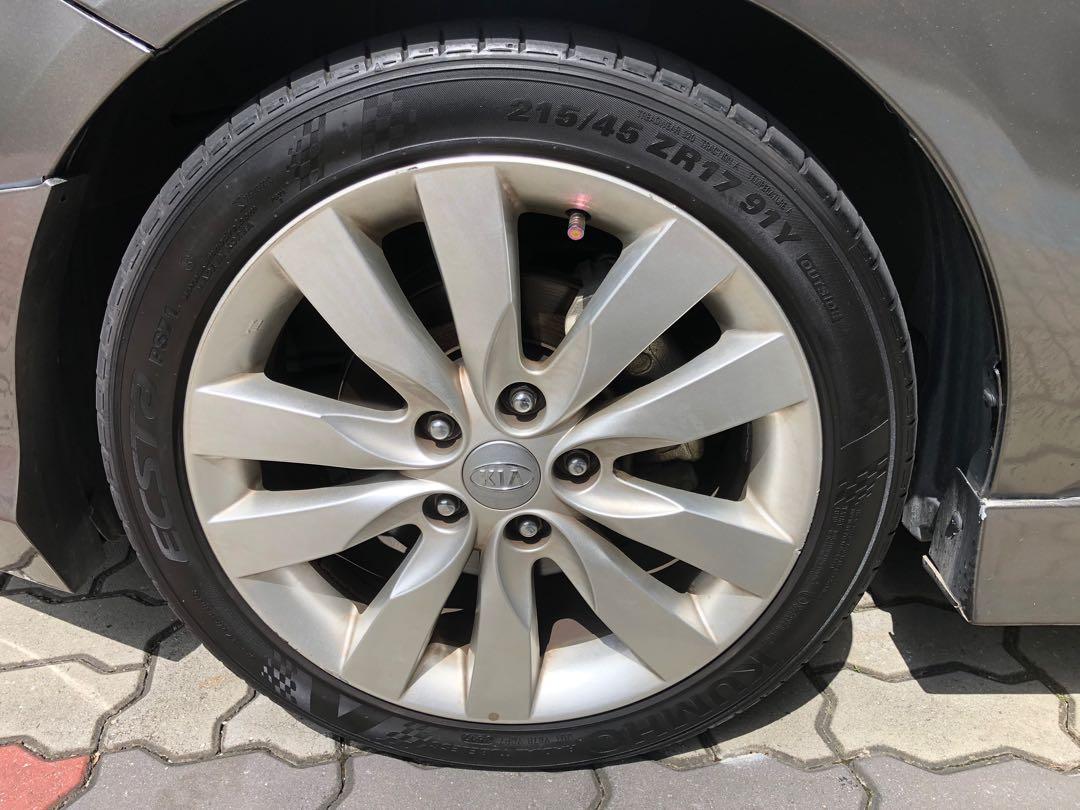 Kia cerato forte original 17 inch rims, Car Accessories, Tyres & Rims ...