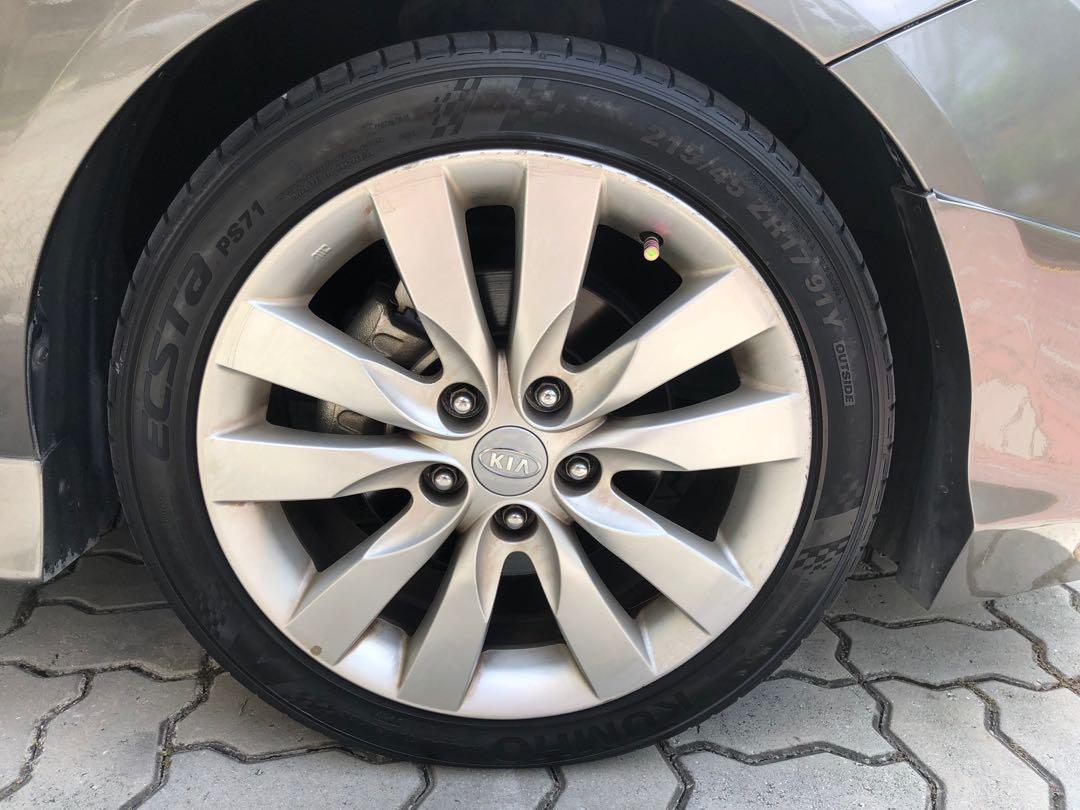 Kia cerato forte original 17 inch rims, Car Accessories, Tyres & Rims ...