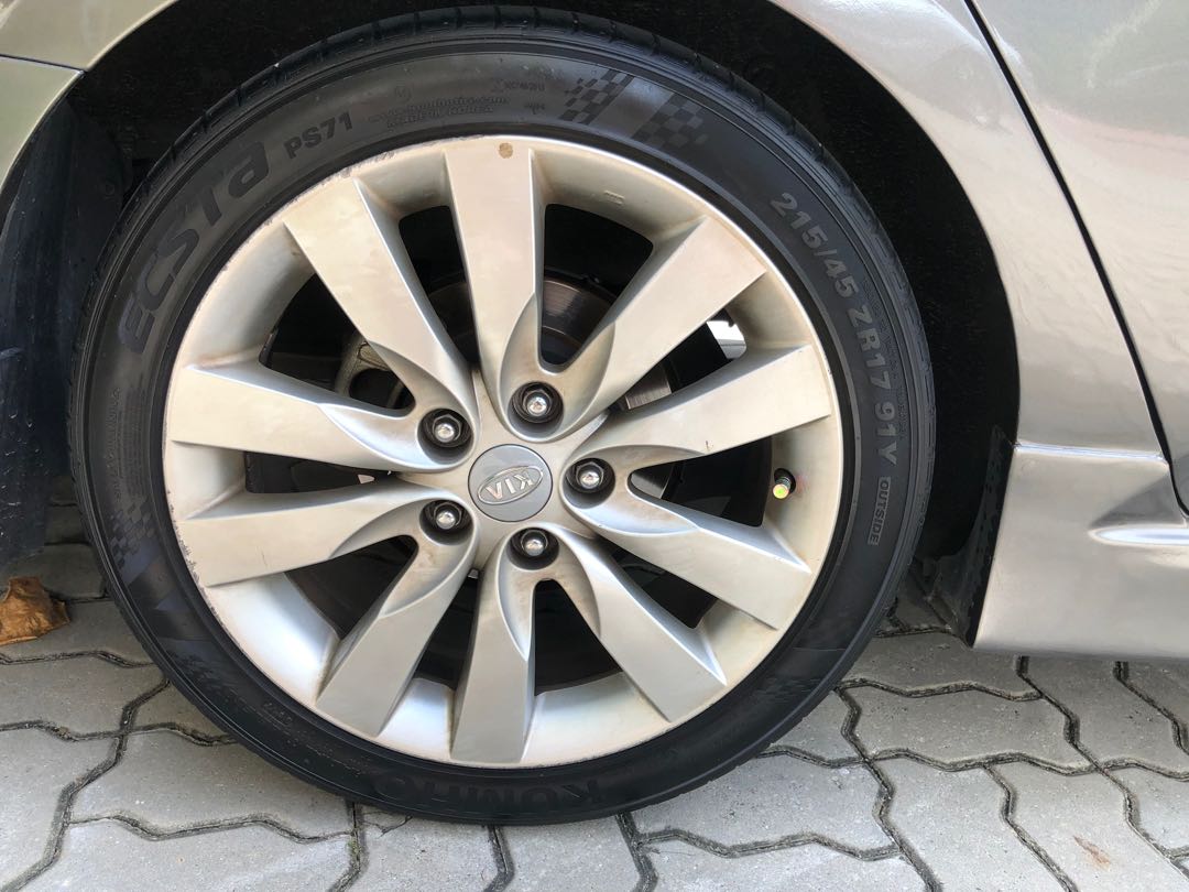 Kia cerato forte original 17 inch rims, Car Accessories, Tyres & Rims ...