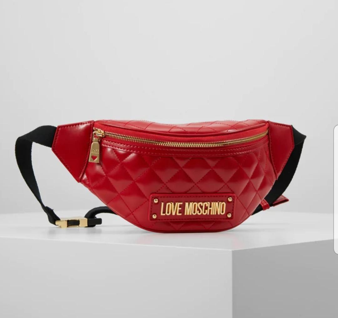 red bum bag womens