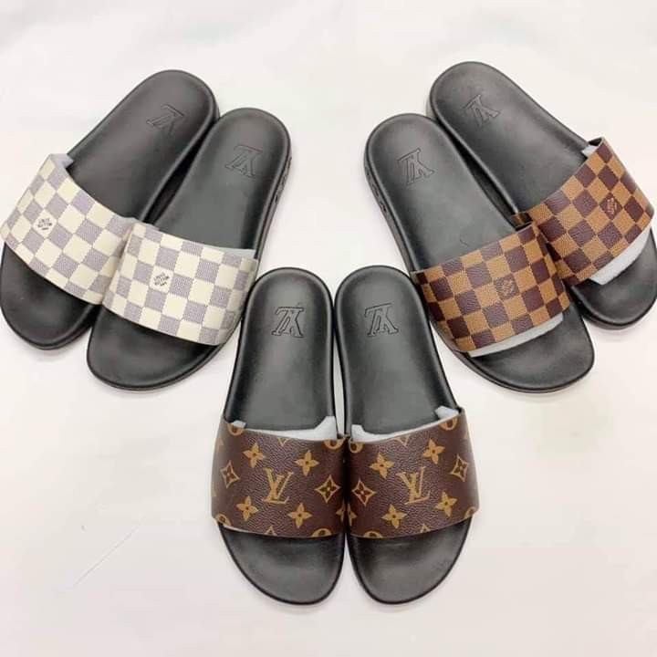 louis vuitton slipper slides