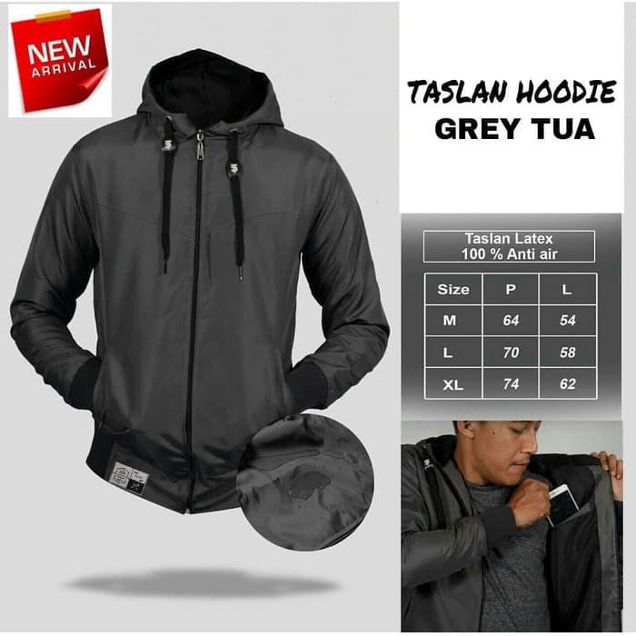 Jaket cheap taslan hoodie