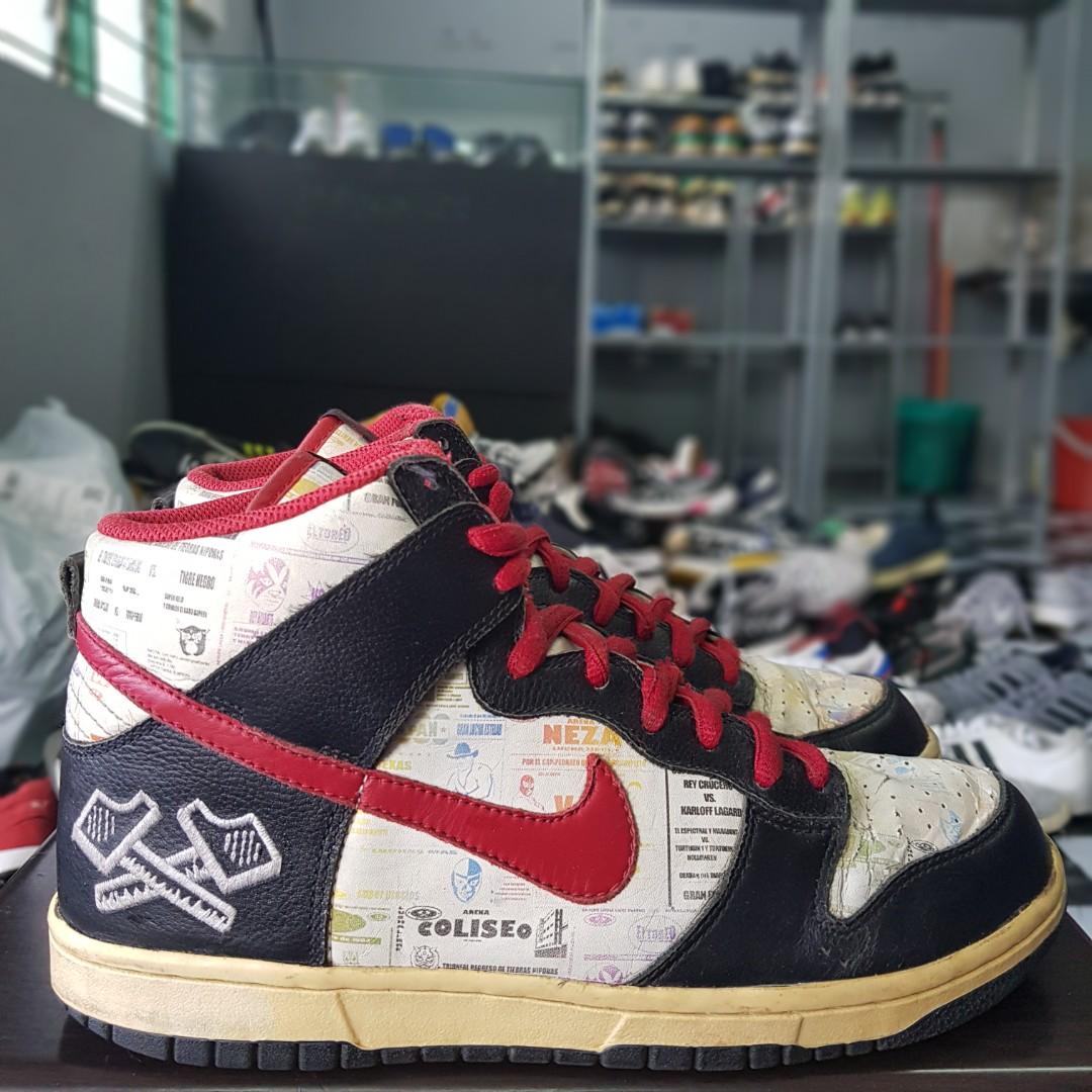 Nike dunk clearance high lucha libre