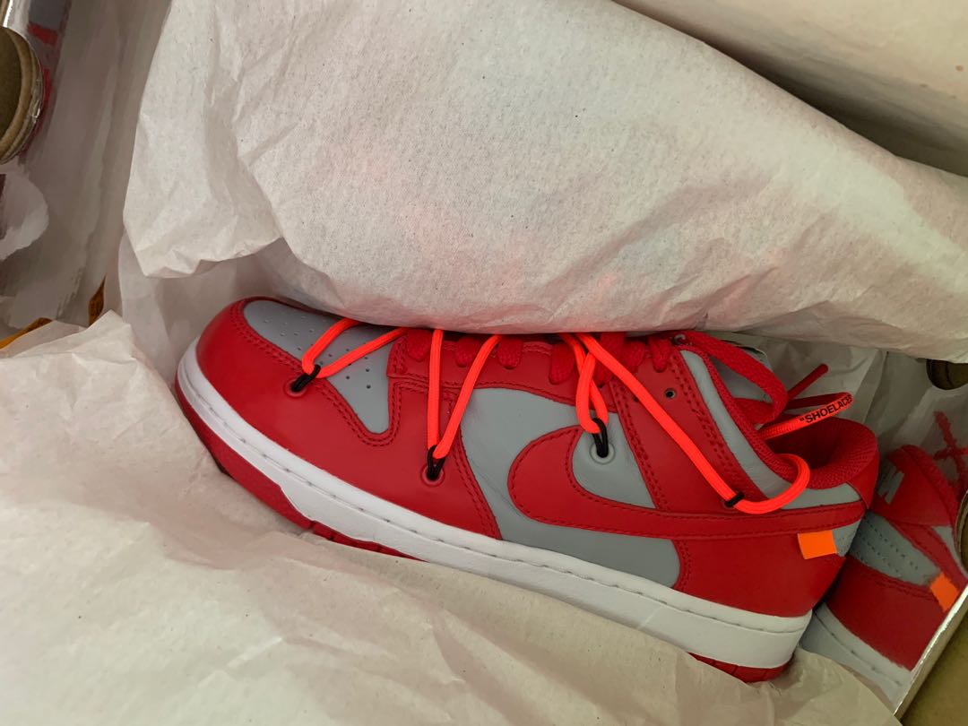 dunk low sb off white