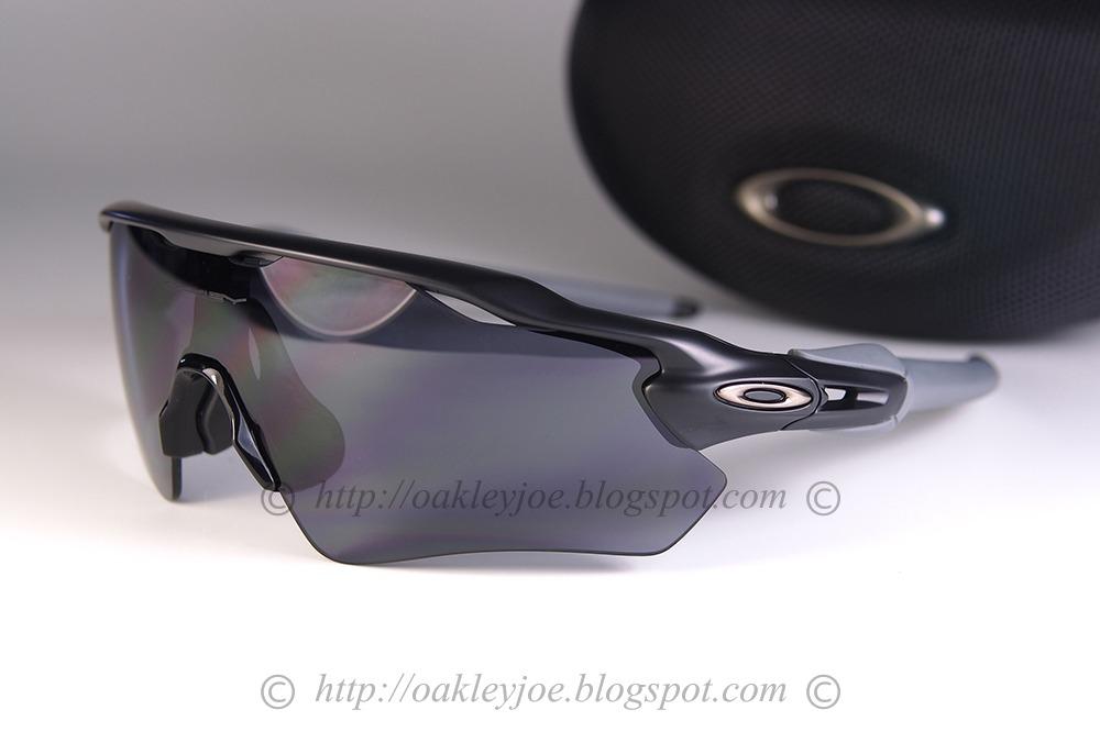 Oakley Standard Radar Ev Matte Black Polished Black Steel Grey