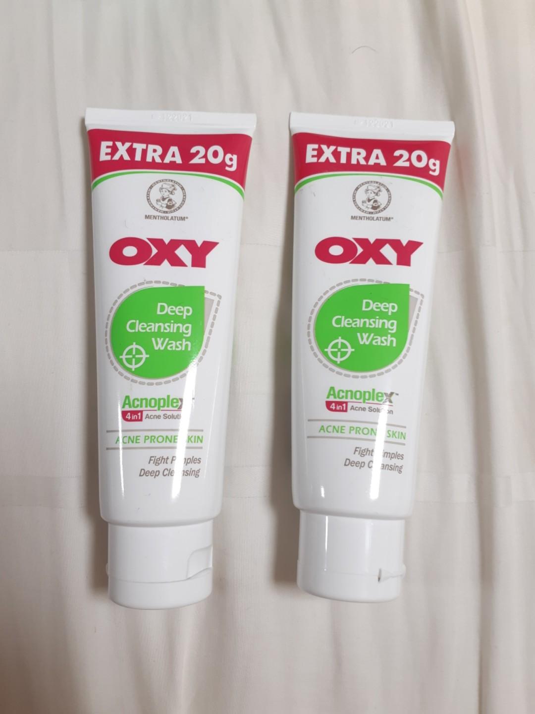 deep cleansing wash oxy