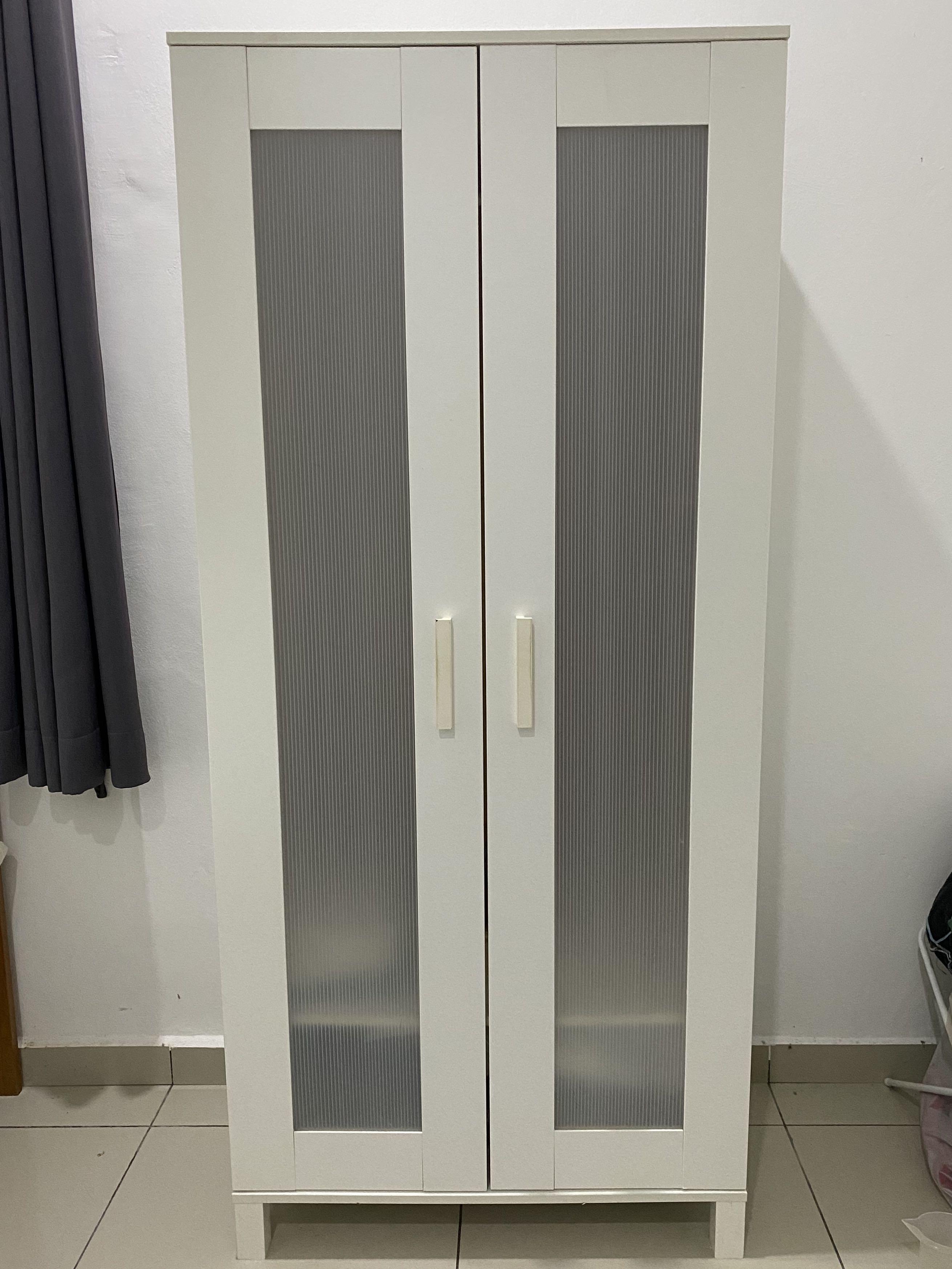Preloved Ikea White Wardrobe Home Furniture Furniture On Carousell
